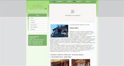 Desktop Screenshot of karalinka.com